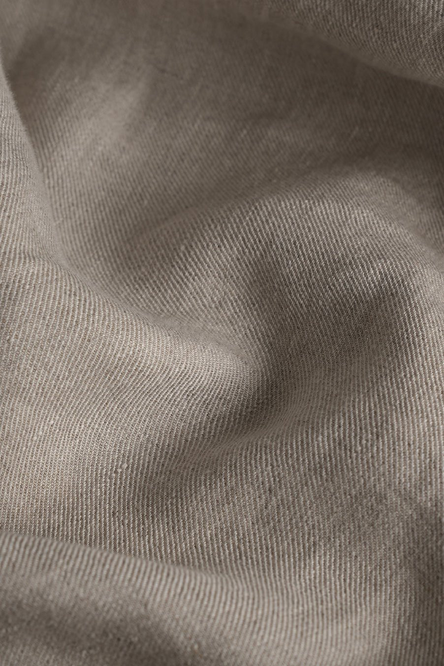 100% European Linen Relaxed Fit Trousers - Light Beige