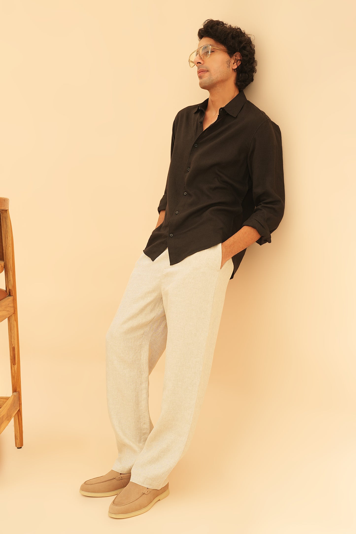 100% European Linen Classic Everyday Shirt