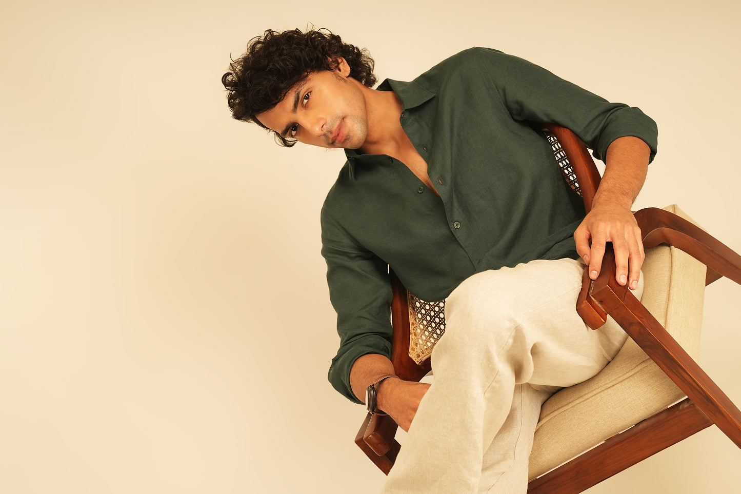 100% European Linen Classic Everyday Shirt