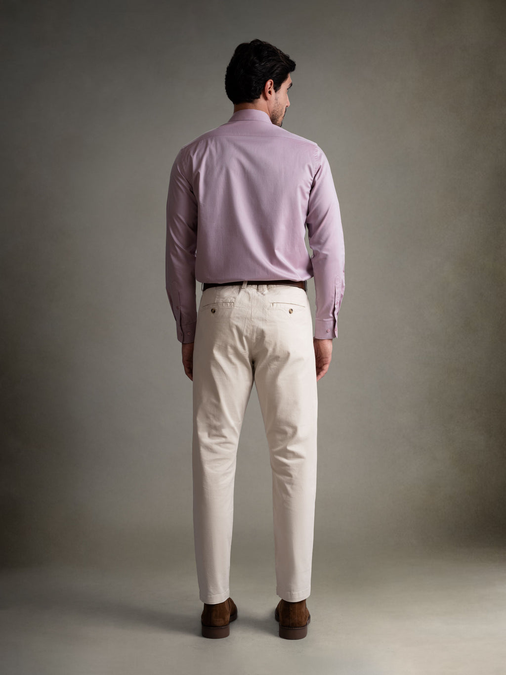 100% Egyptian Cotton 9-to-9 Formal Shirt - Mauve