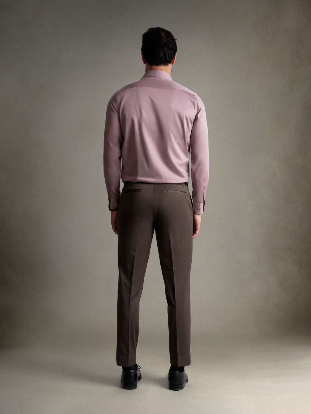 100% Egyptian Cotton Everyday Formal Shirt - Mauve