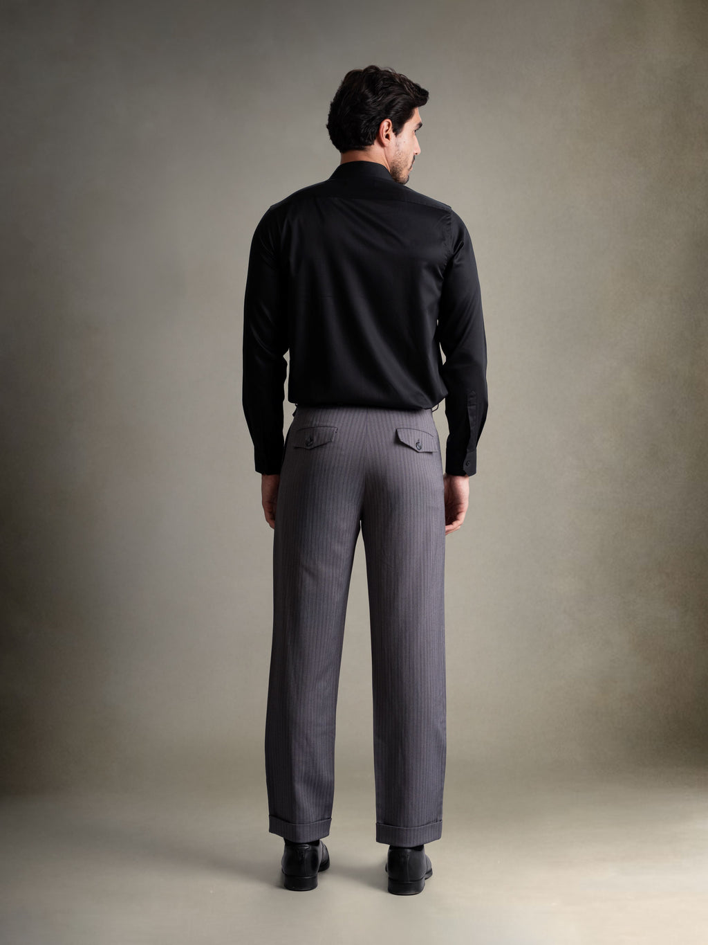 100% Egyptian Cotton Everyday Formal Shirt - Black