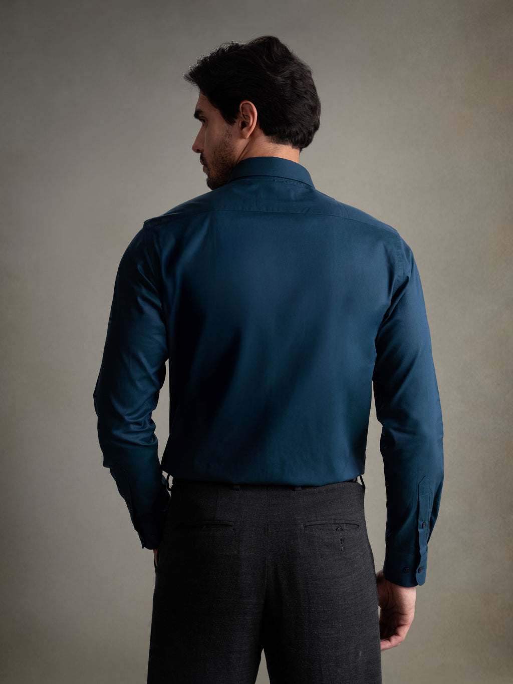 100% Egyptian Cotton 9-to-9 Formal Shirt - Teal