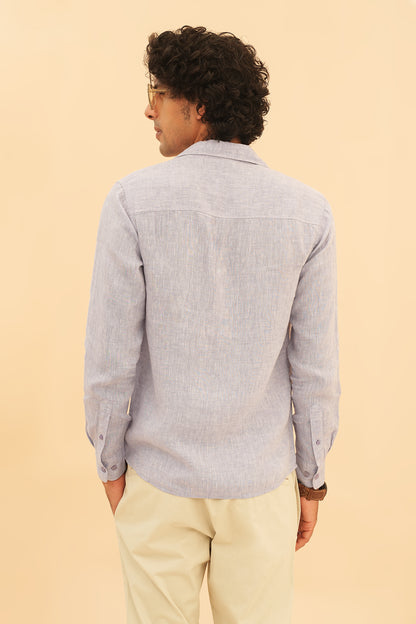 100% European Linen Regular Fit Shirt