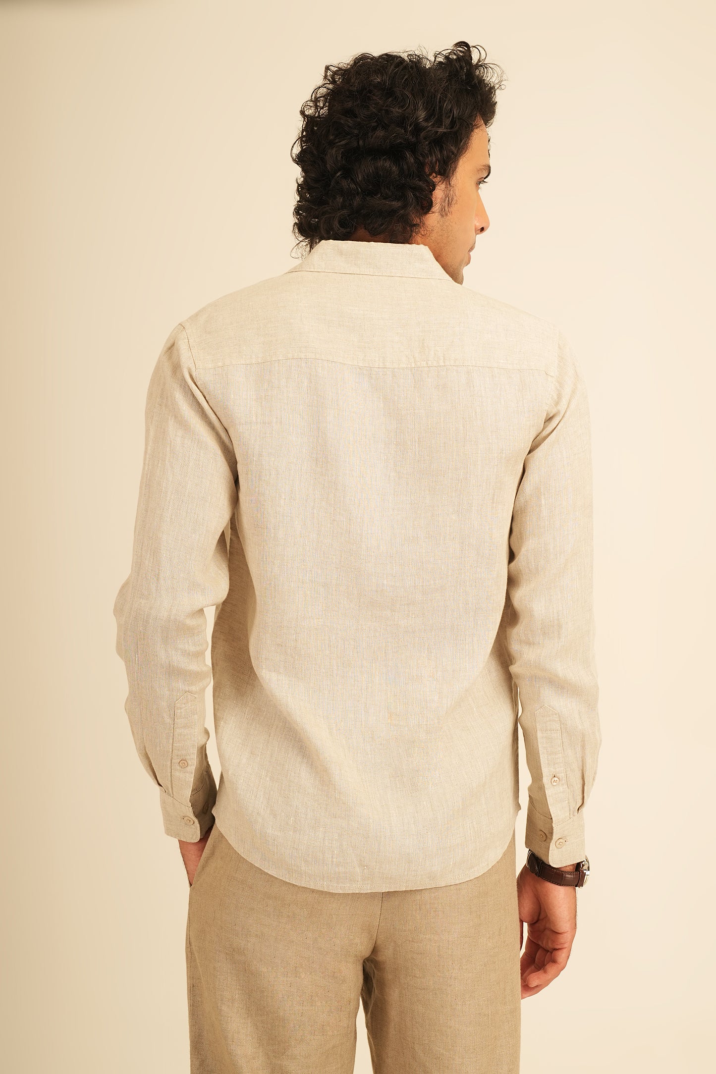 100% European Linen Classic Everyday Shirt