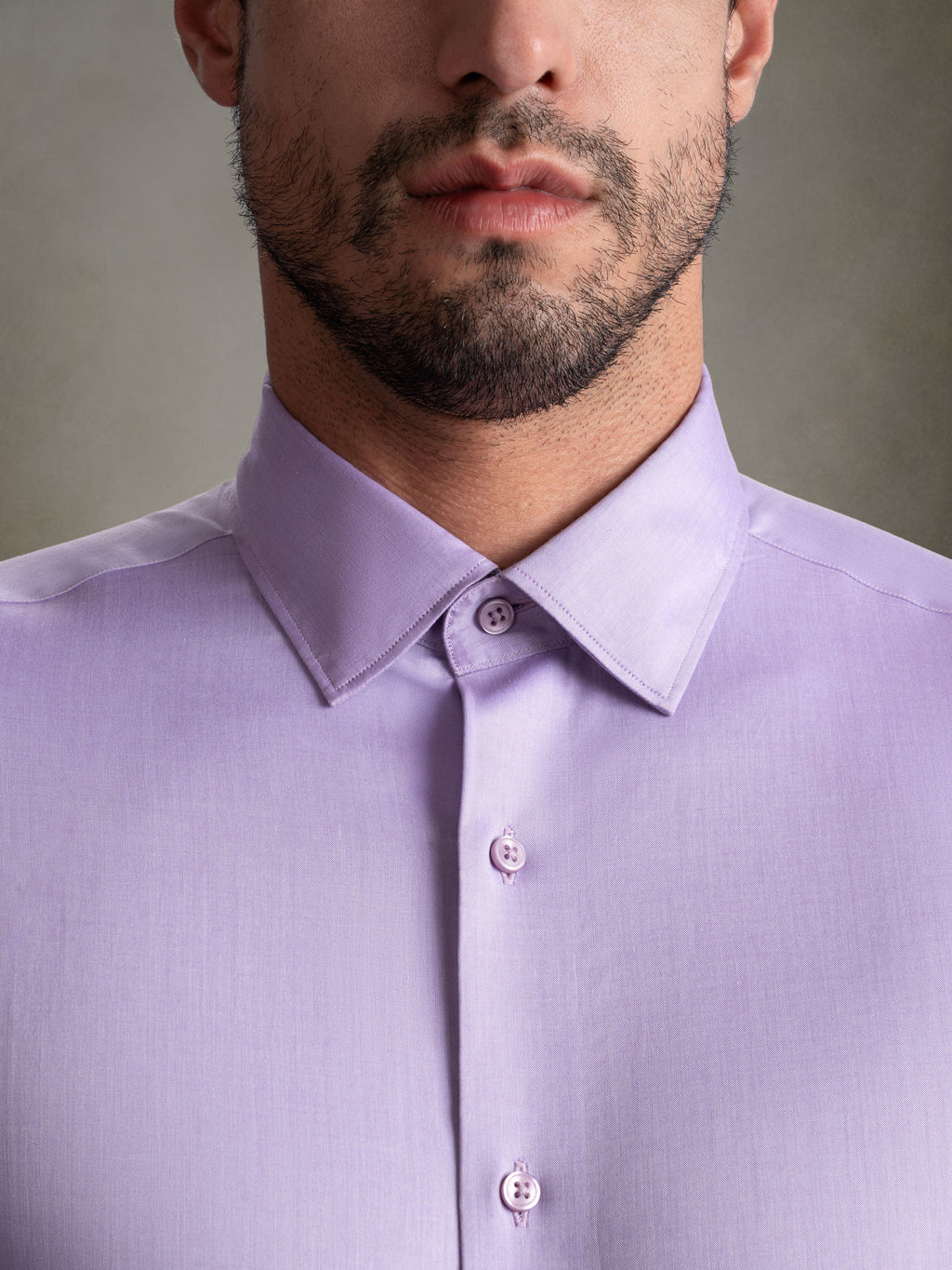 100% Egyptian Cotton 9-to-9 Formal Shirt - Lilac