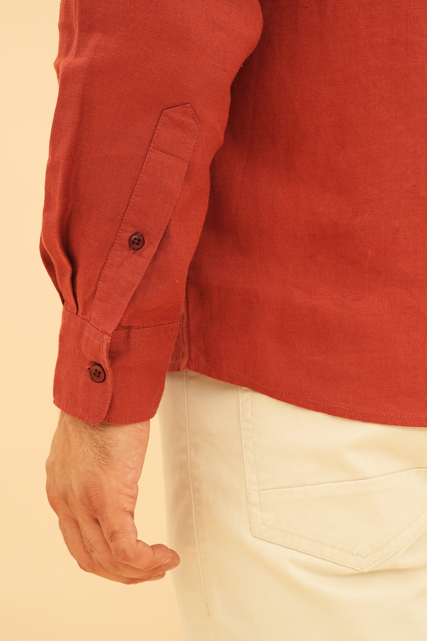 100% European Linen Classic Everyday Shirt