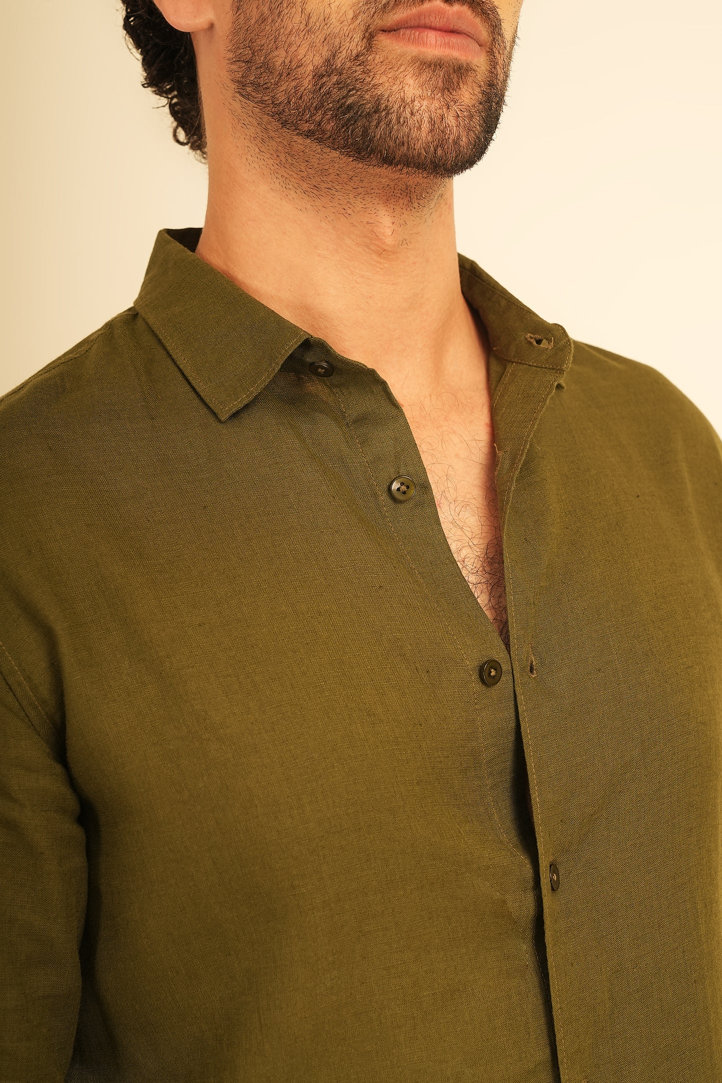 100% European Linen Classic Everyday Shirt