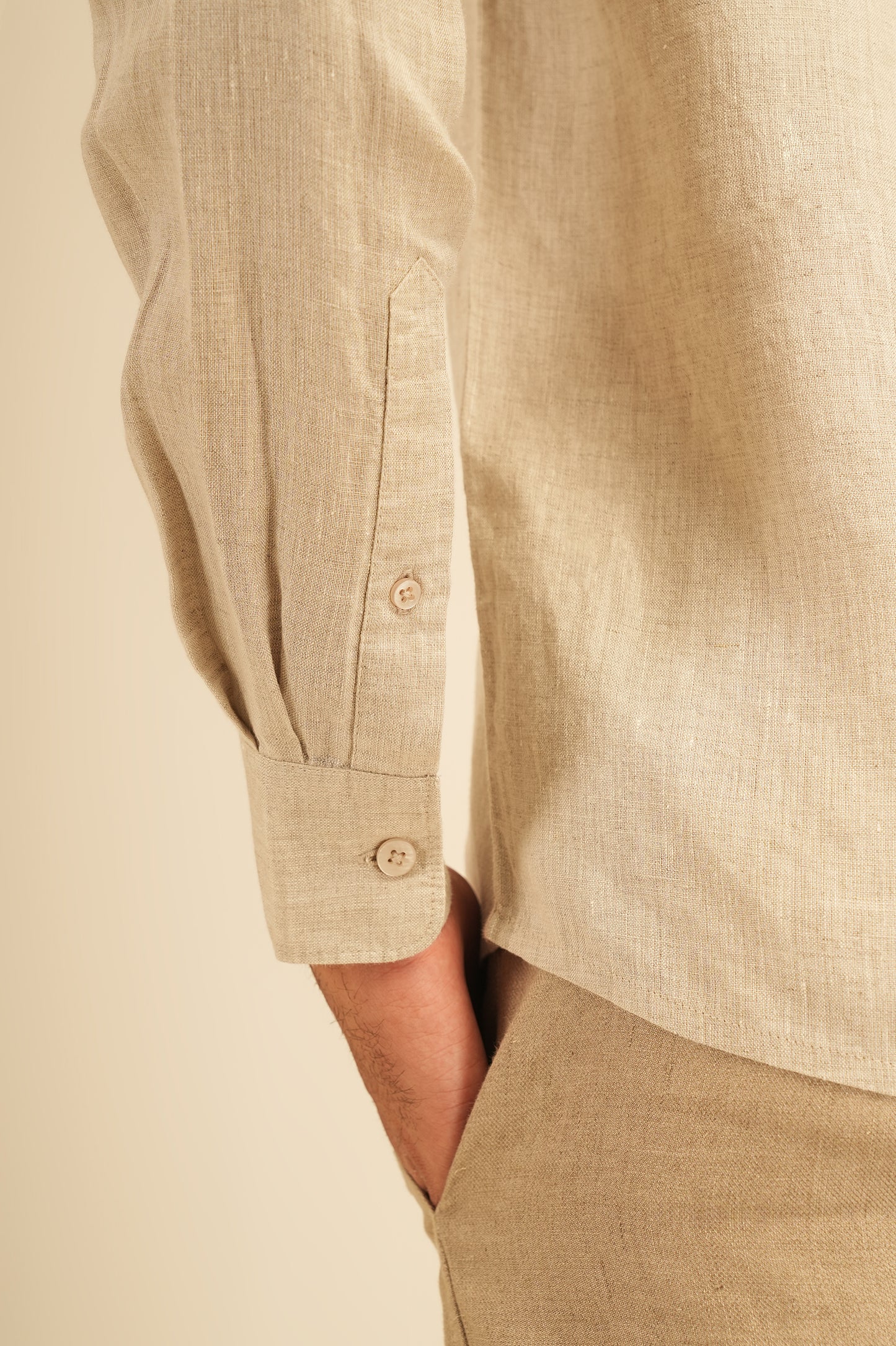 100% European Linen Classic Everyday Shirt