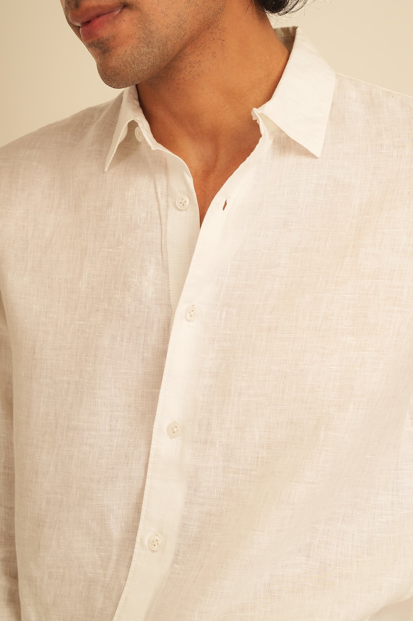 100% European Linen Classic Everyday Shirt