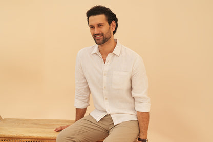 100% European Linen Regular Fit Shirt