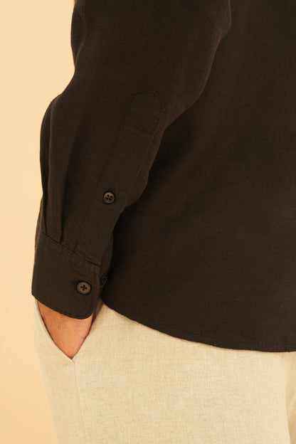 100% European Linen Classic Everyday Shirt