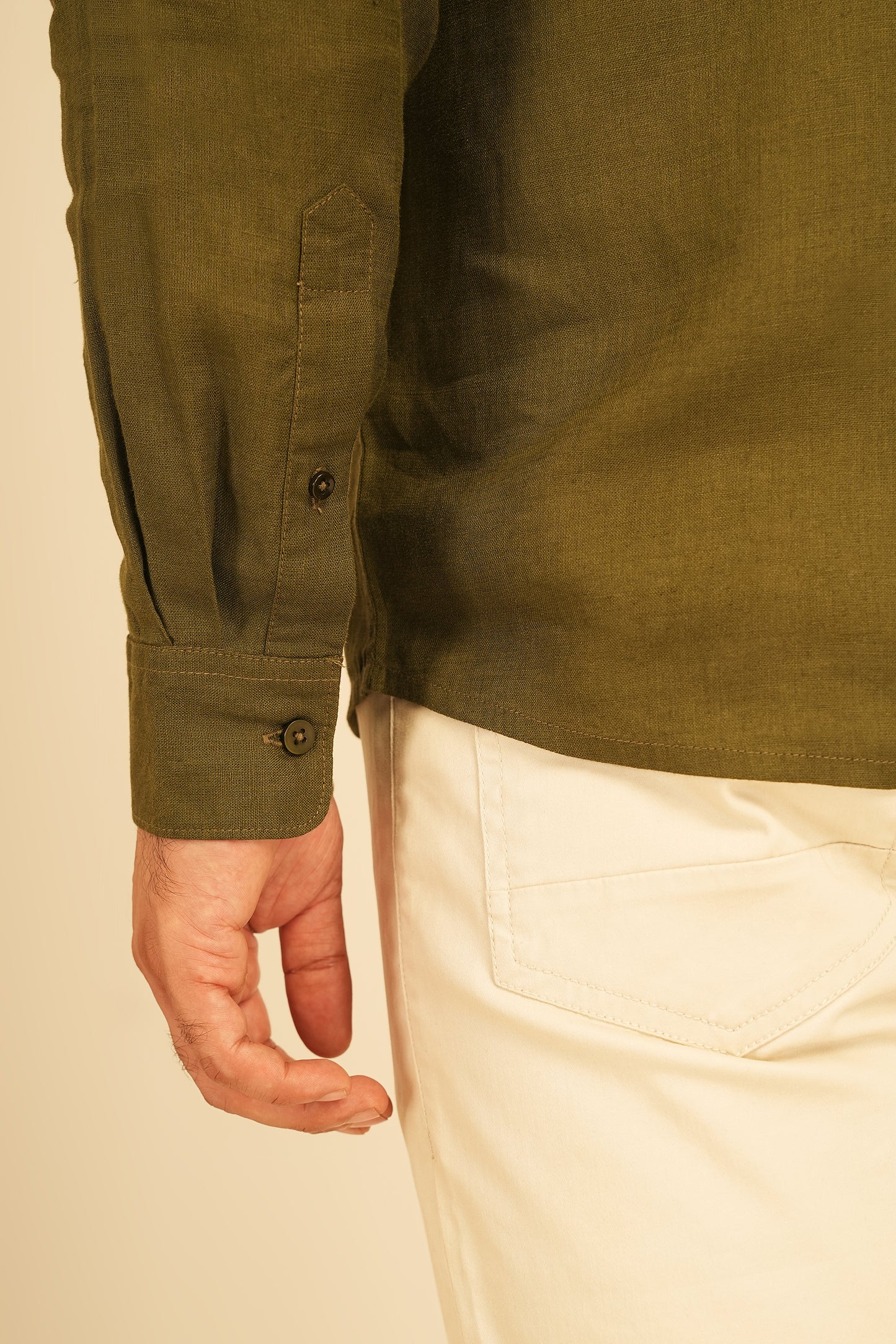 100% European Linen Classic Everyday Shirt