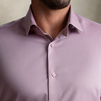 100% Egyptian Cotton 9-to-9 Formal Shirt - Mauve
