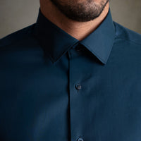 100% Egyptian Cotton 9-to-9 Formal Shirt - Teal