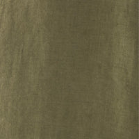 100% European Linen Boxy Popover Shirt - Olive