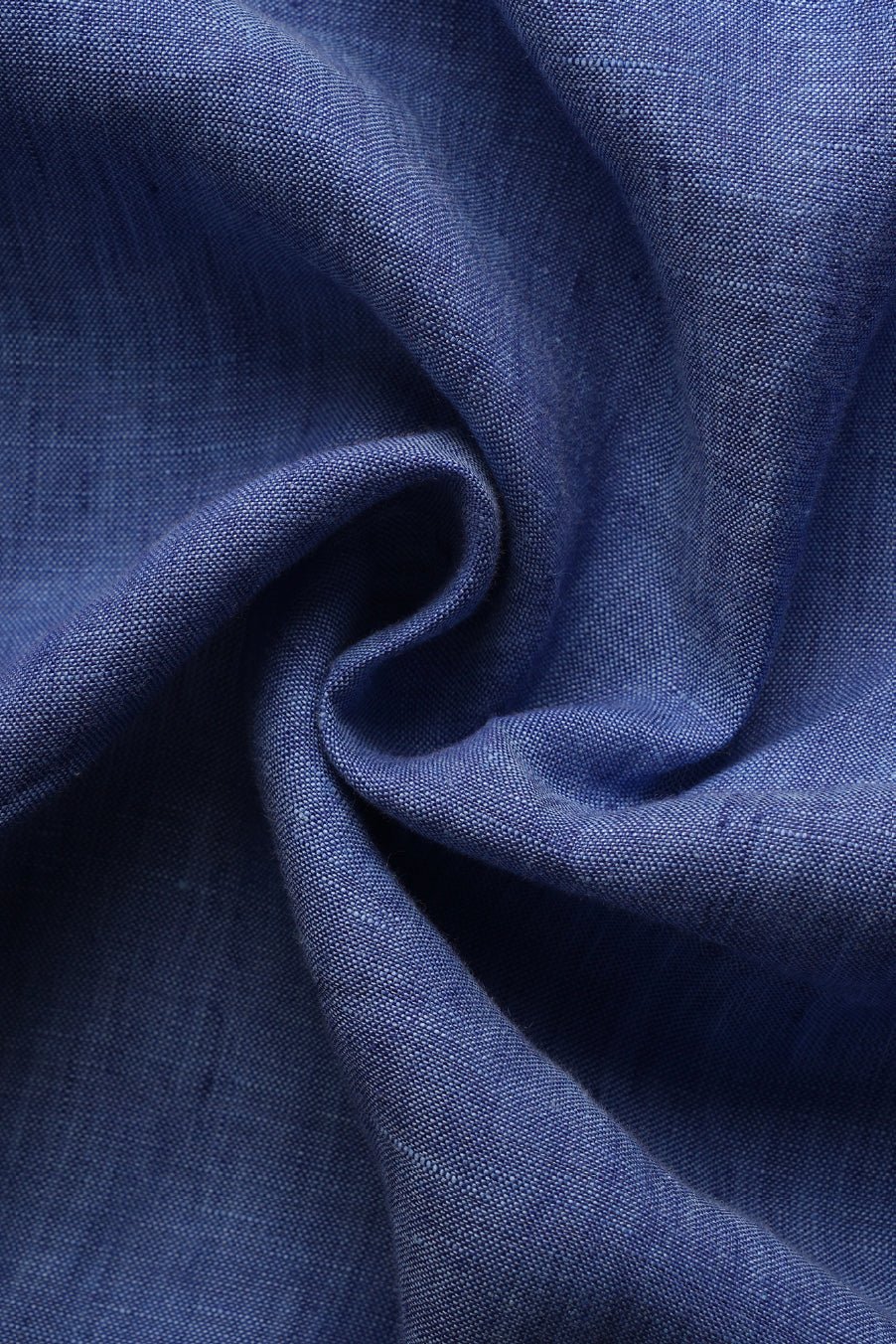 100% European Linen Mandarin Collar Shirt