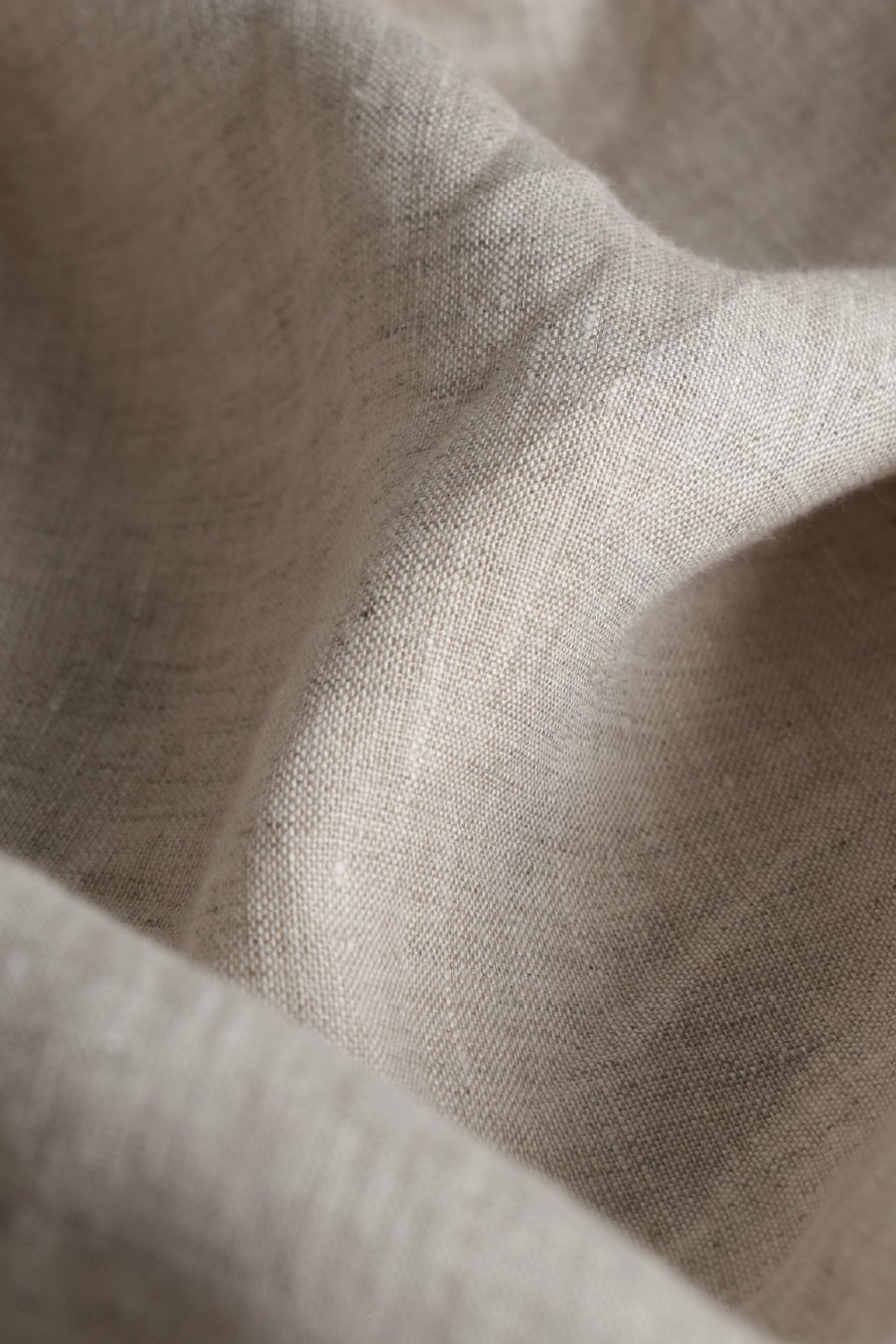 100% European Linen Regular Fit Shirt - Natural