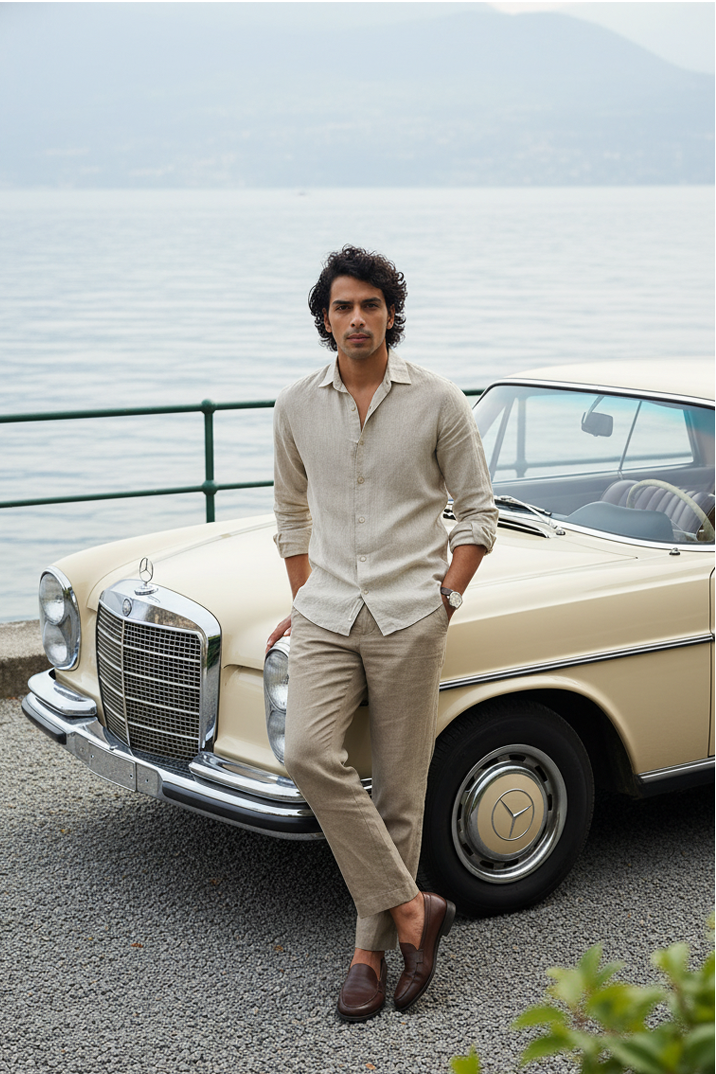 100% European Linen Classic Everyday Shirt