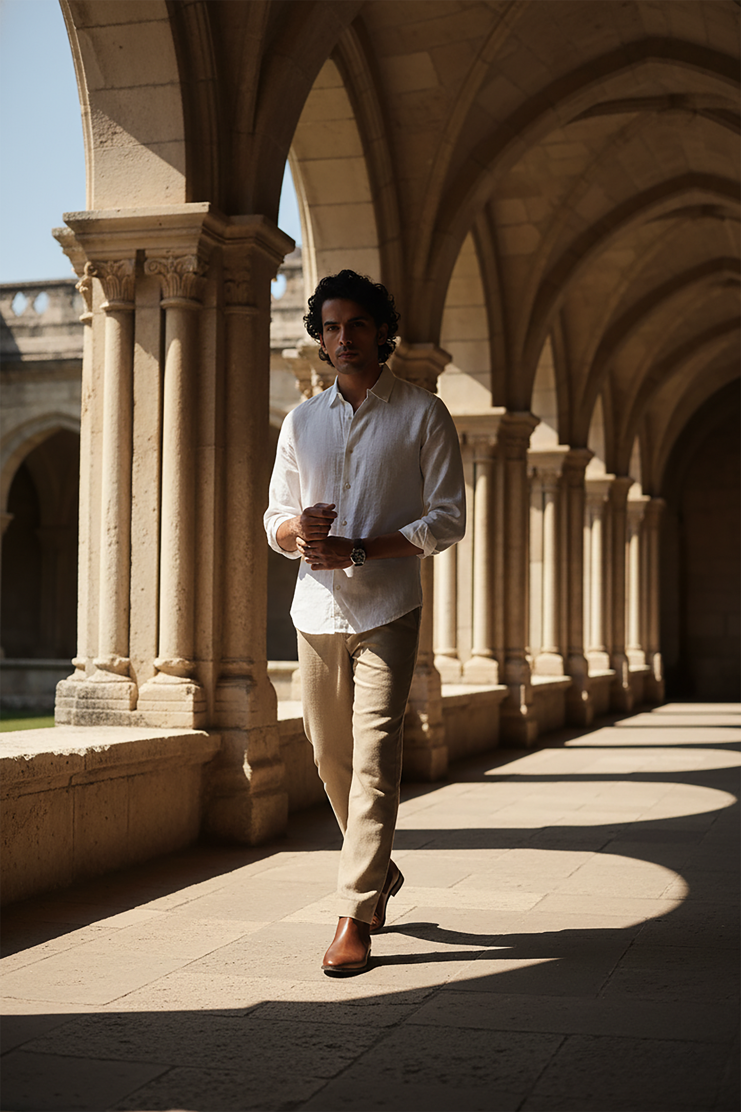 100% European Linen Classic Everyday Shirt