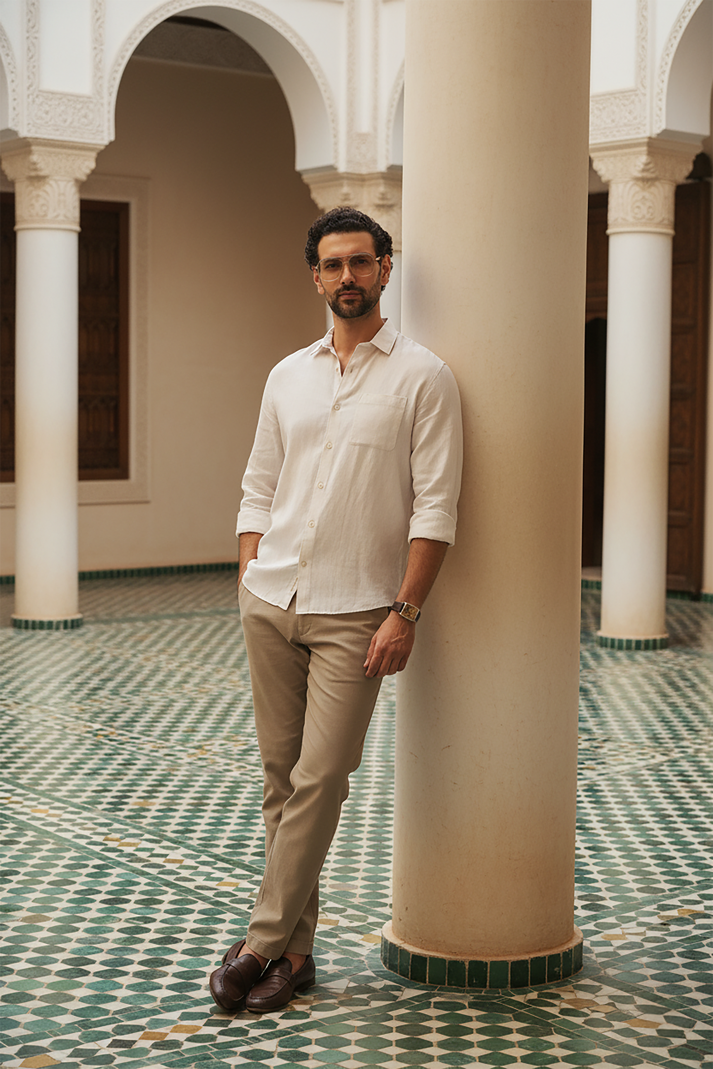 100% European Linen Regular Fit Shirt