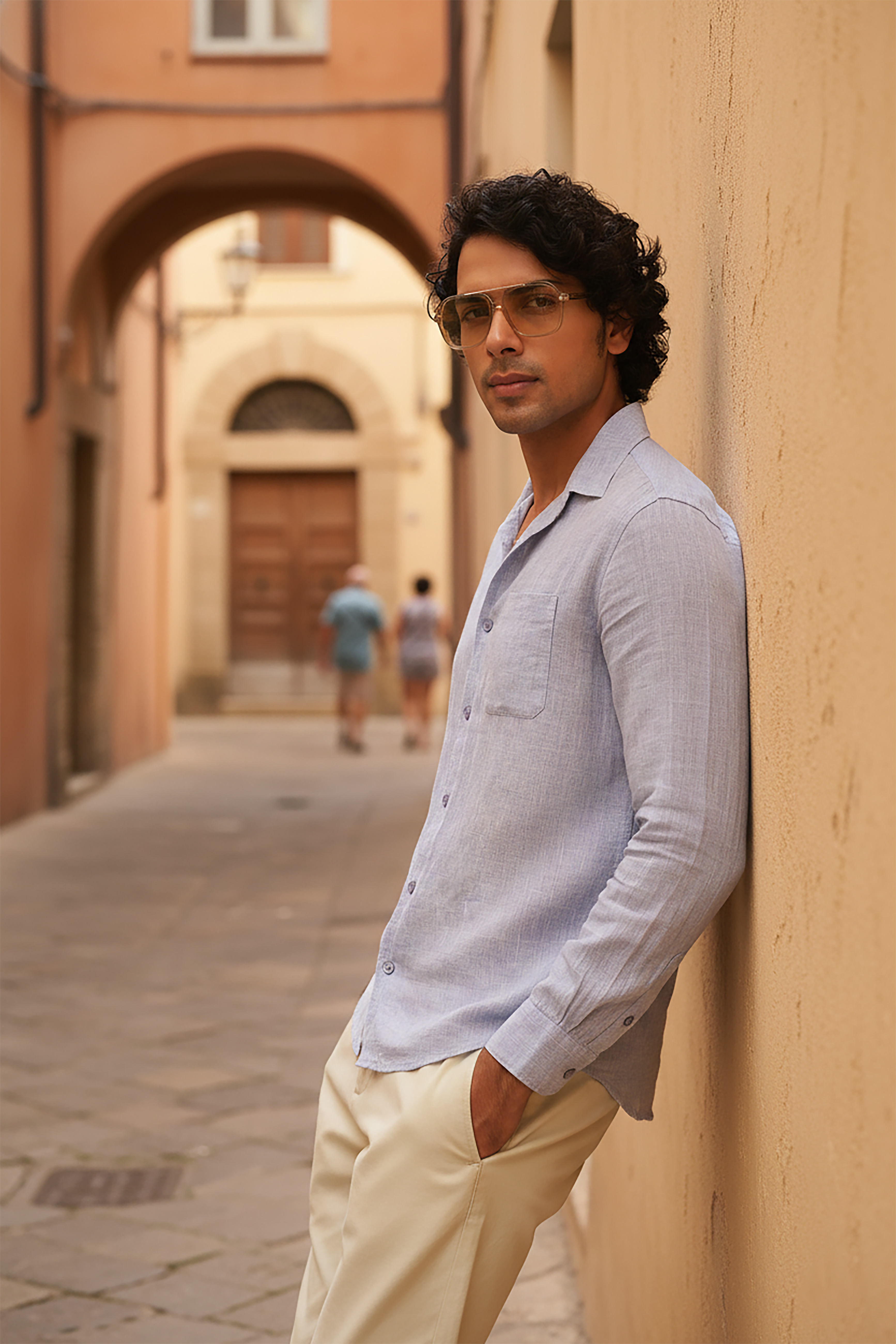 100% European Linen Regular Fit Shirt