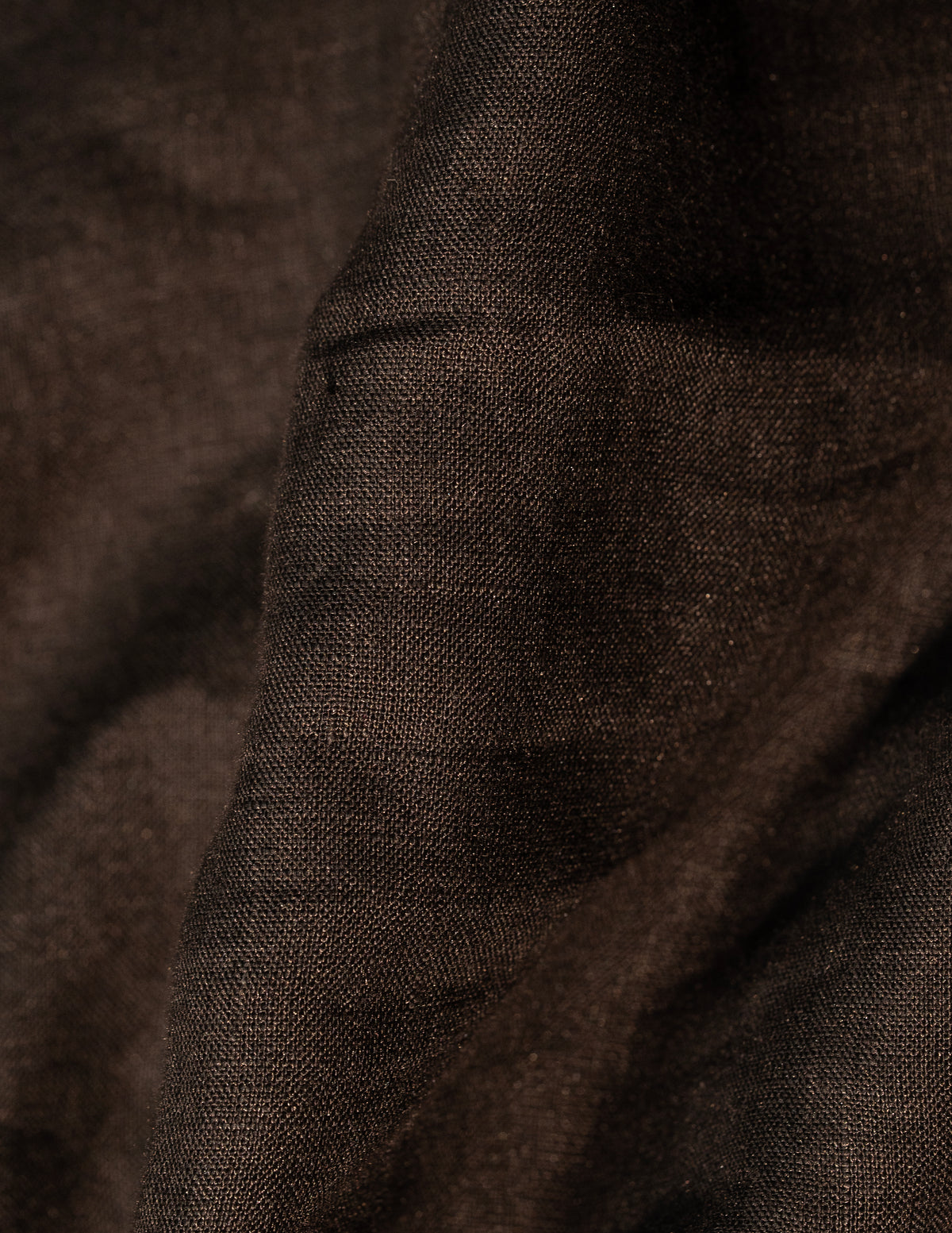 100% European Linen Regular Fit V-Neck Blouse