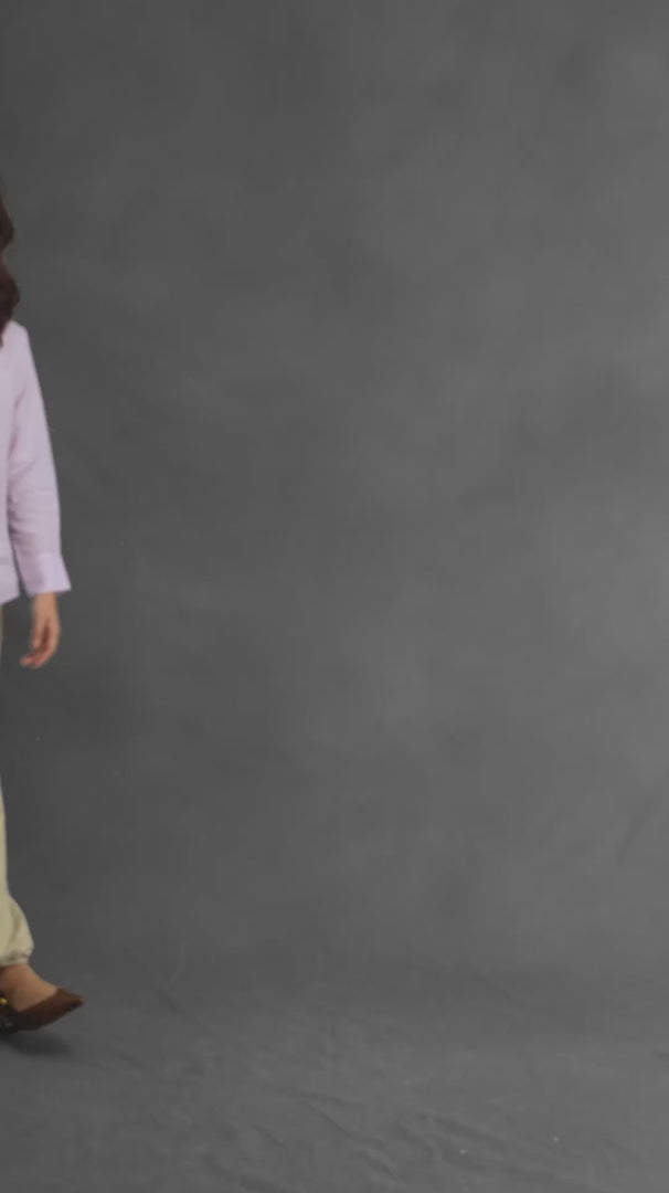 100% European Linen Everyday Shirt - Lilac