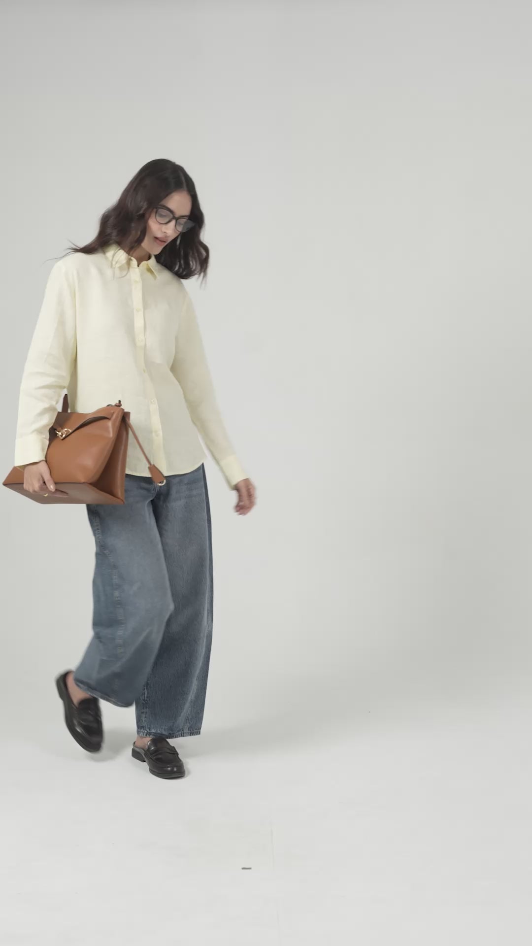 100% European Linen Everyday Shirt - Butter Yellow